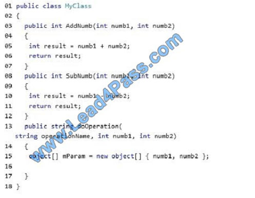 lead4pass 70-483 exam question q10