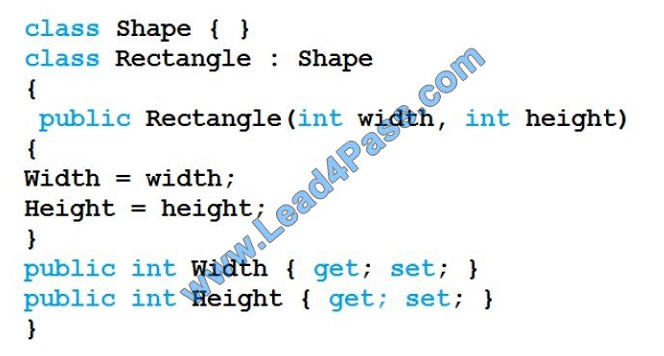 lead4pass 70-483 exam question q5